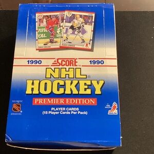 Score NHL Hockey Card Set - Blue